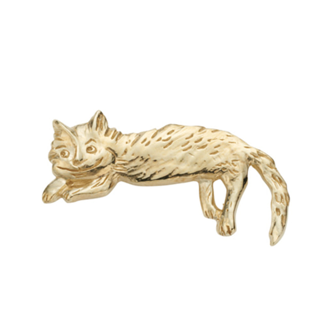 AS8V7200__SI Yoko Yamamoto コラボ チェシャ猫 ピンブローチ｜その他