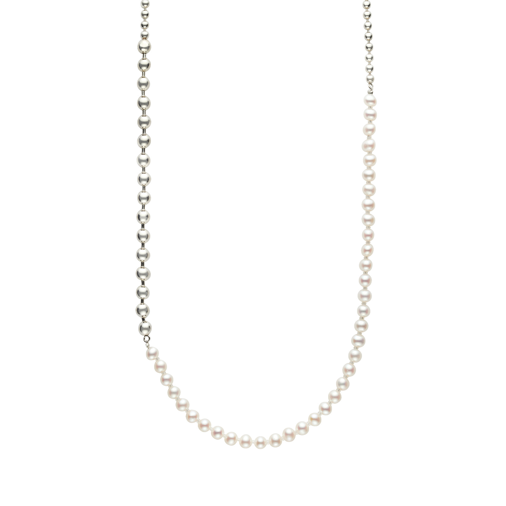 HSSN013250PF グラニュール・パール ネックレス 全長50cm｜ネックレス