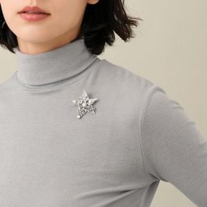 VBMV4786__PF 雪の結晶 星 ブローチ｜ブローチ｜ヴァンドーム