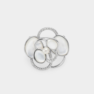 VBRV4187__RQ ローズクォーツ 桜 ブローチ｜ブローチ｜ヴァンドーム