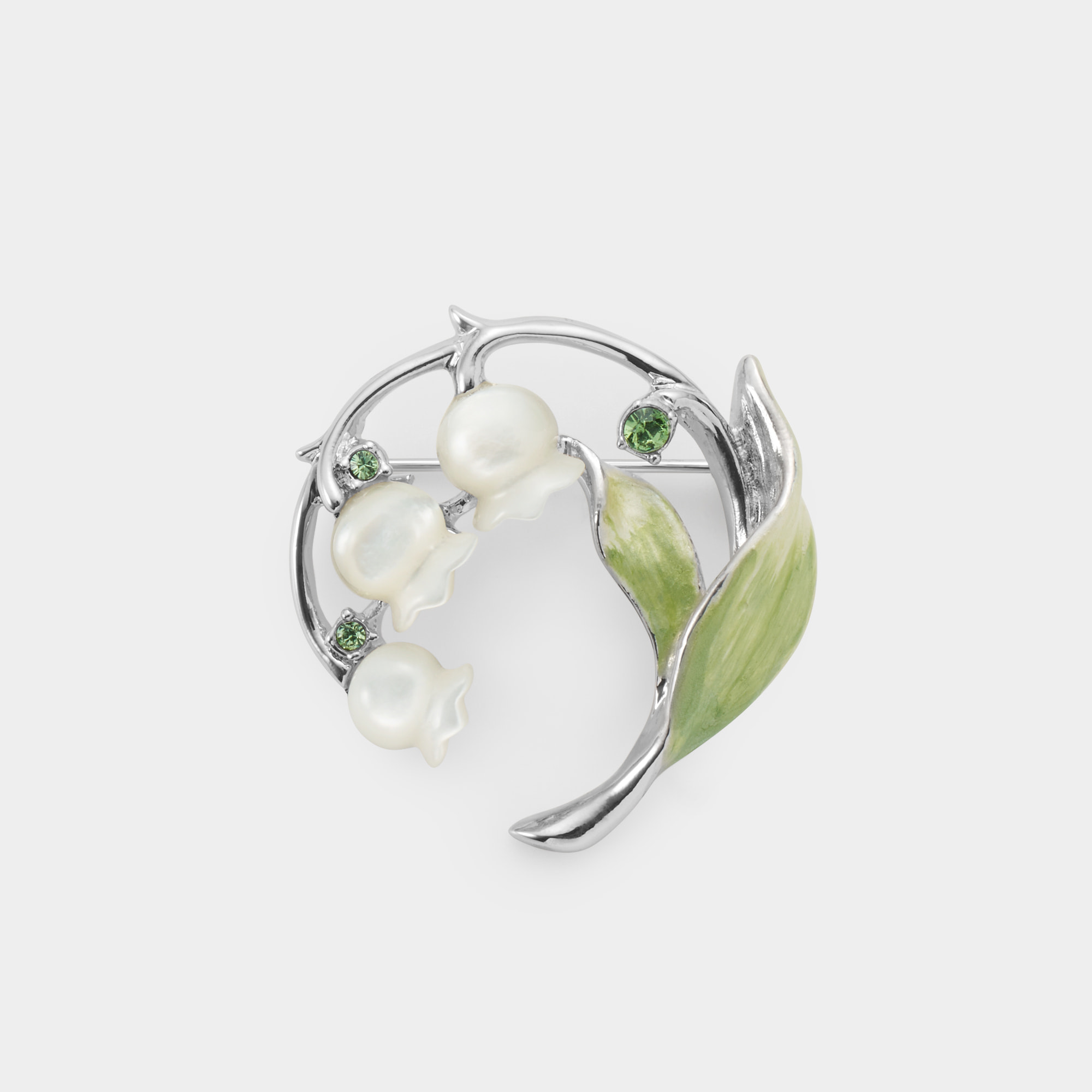 VBMV4787__MP 白蝶貝 トナカイ ブローチ｜ブローチ｜ヴァンドーム