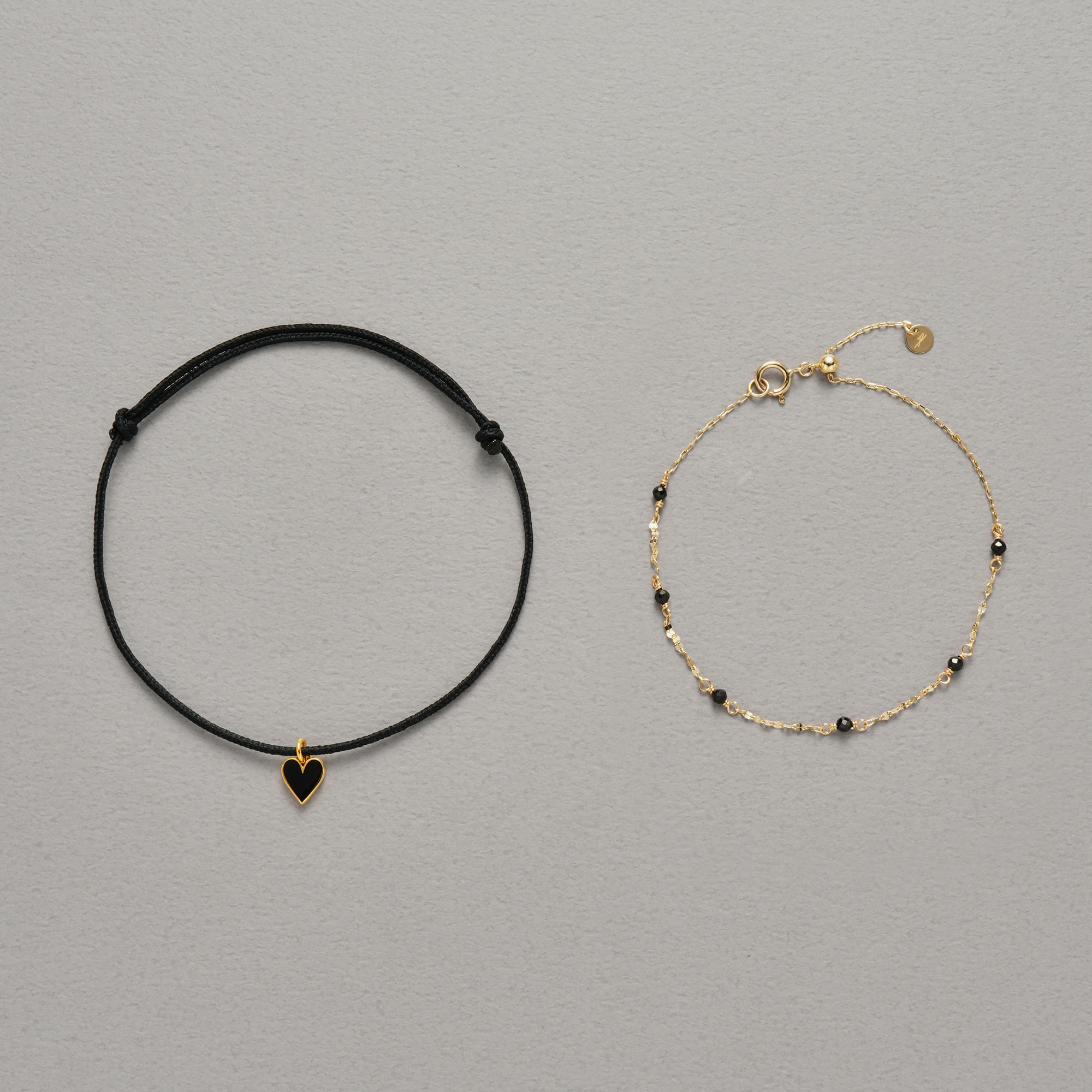 PT3B2525LSSN PLUSV_× YUKI collaboration ハートブレスレット