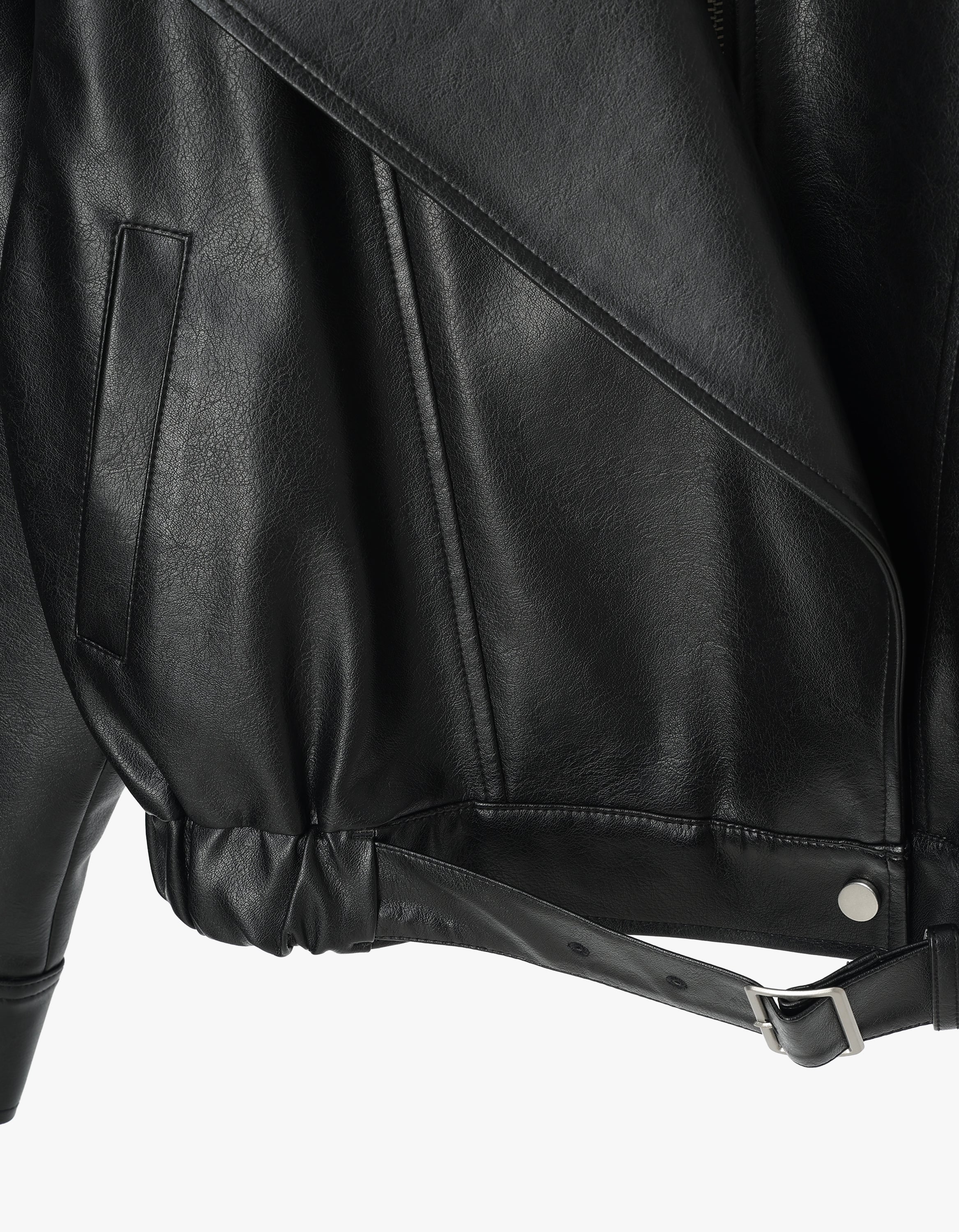 予約販売】Carven | Stand collar leather blouson – Venica
