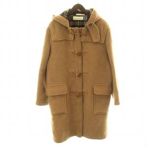 90S ダッフルコート ロング トグルボタン フード 内側チェック