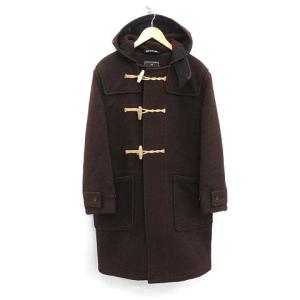 90S ダッフルコート ロング トグルボタン フード 内側チェック