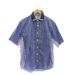 ストライプドッキング シャツ 1 ブルー 20-02307（2025/03/13買取