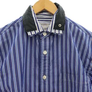 ストライプドッキング シャツ 1 ブルー 20-02307（2025/03/13買取