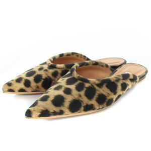 MUSE de Deuxieme Classe取り扱い 21SS Leopard ミュール サンダル