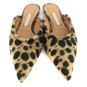 MUSE de Deuxieme Classe取り扱い 21SS Leopard ミュール サンダル