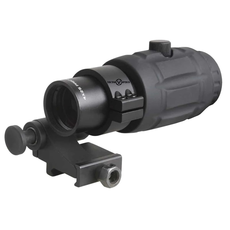 Vector Optics Maverick 4x26 Magnifier with Flip Side Mount SCMF-14