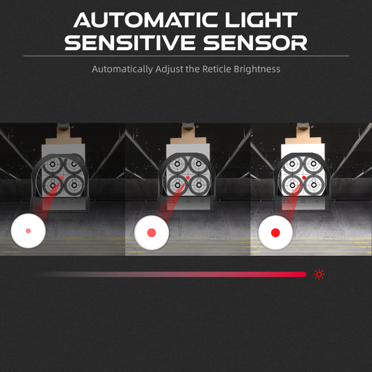 Large Window | Frenzy-X 1x22x26 AUT Red Dot Sight for Glock® 17/19