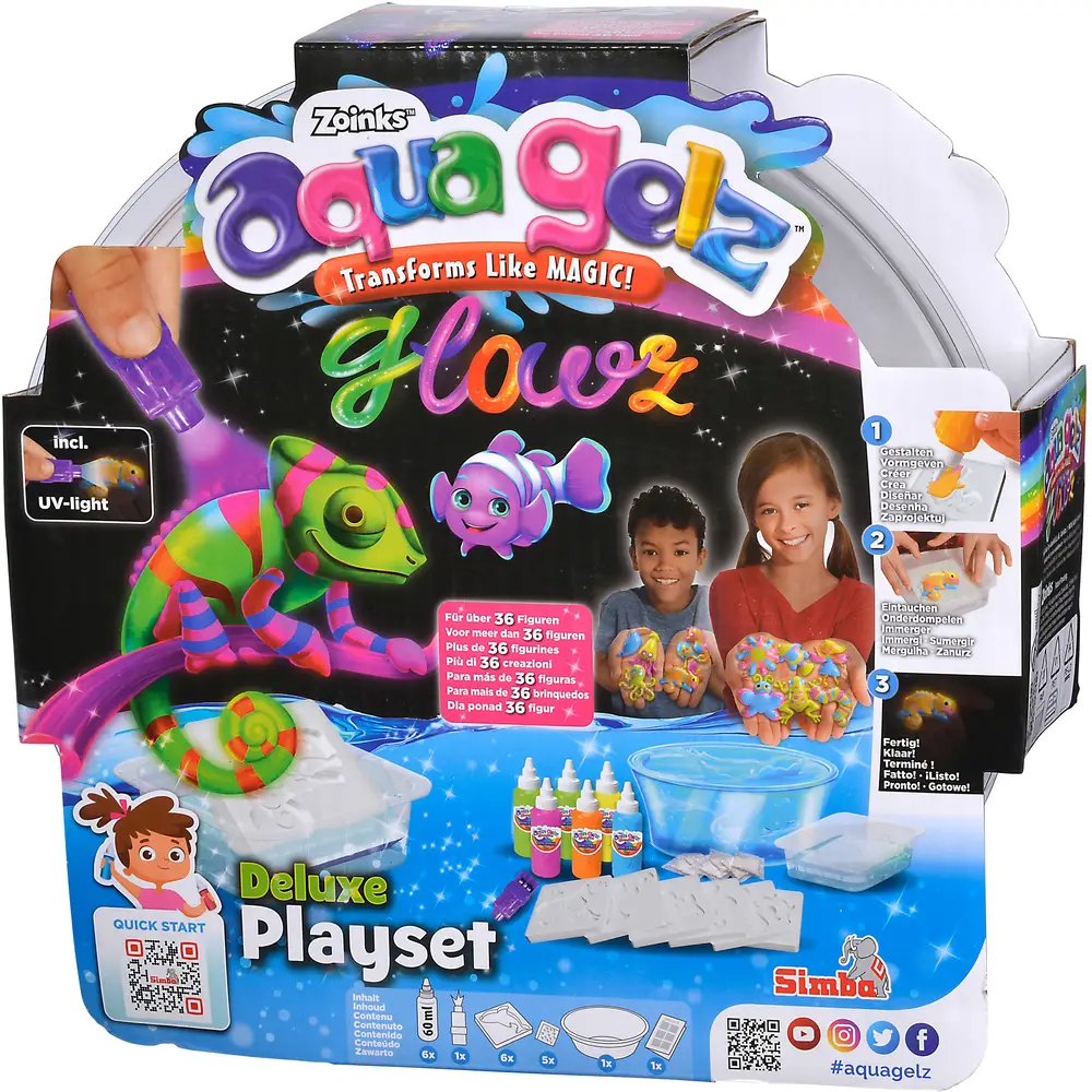 Aqua Gelz Deluxe Set Glowz 106322590 ▷ acquista ora - online