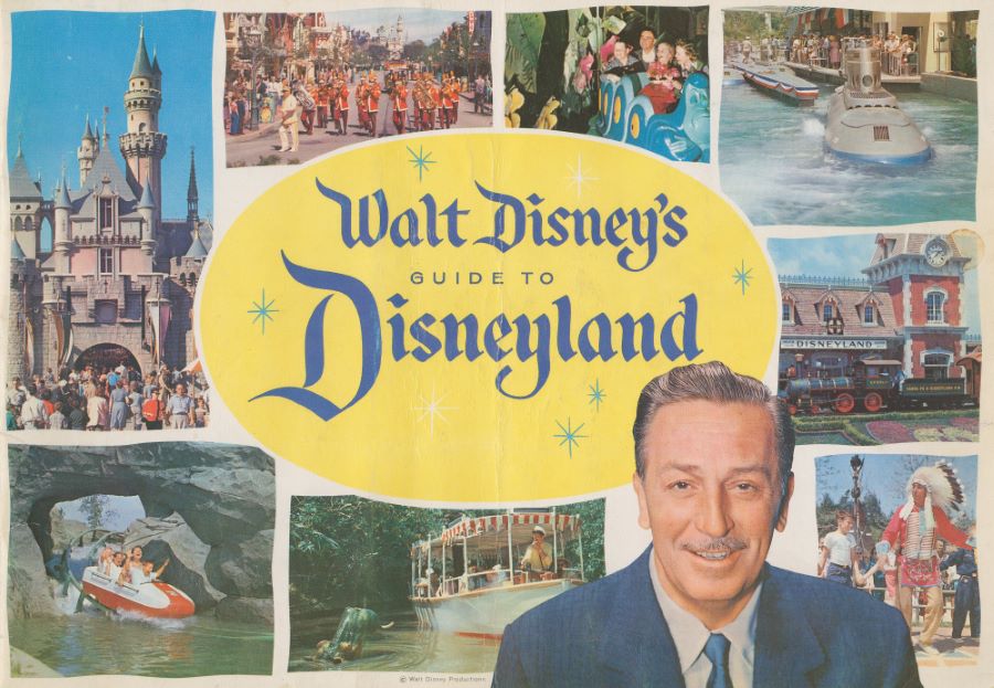 Walt Disney's Guide to Disneyland Book (1960) - ID: feb24123 | Van