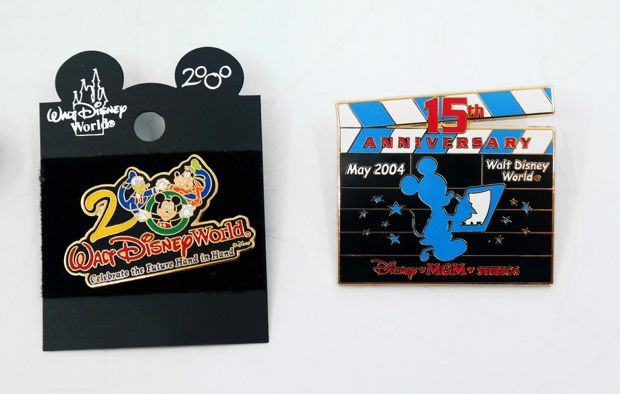 Collection of (10) WDW Anniversary Pins - ID: augdisneyana20247