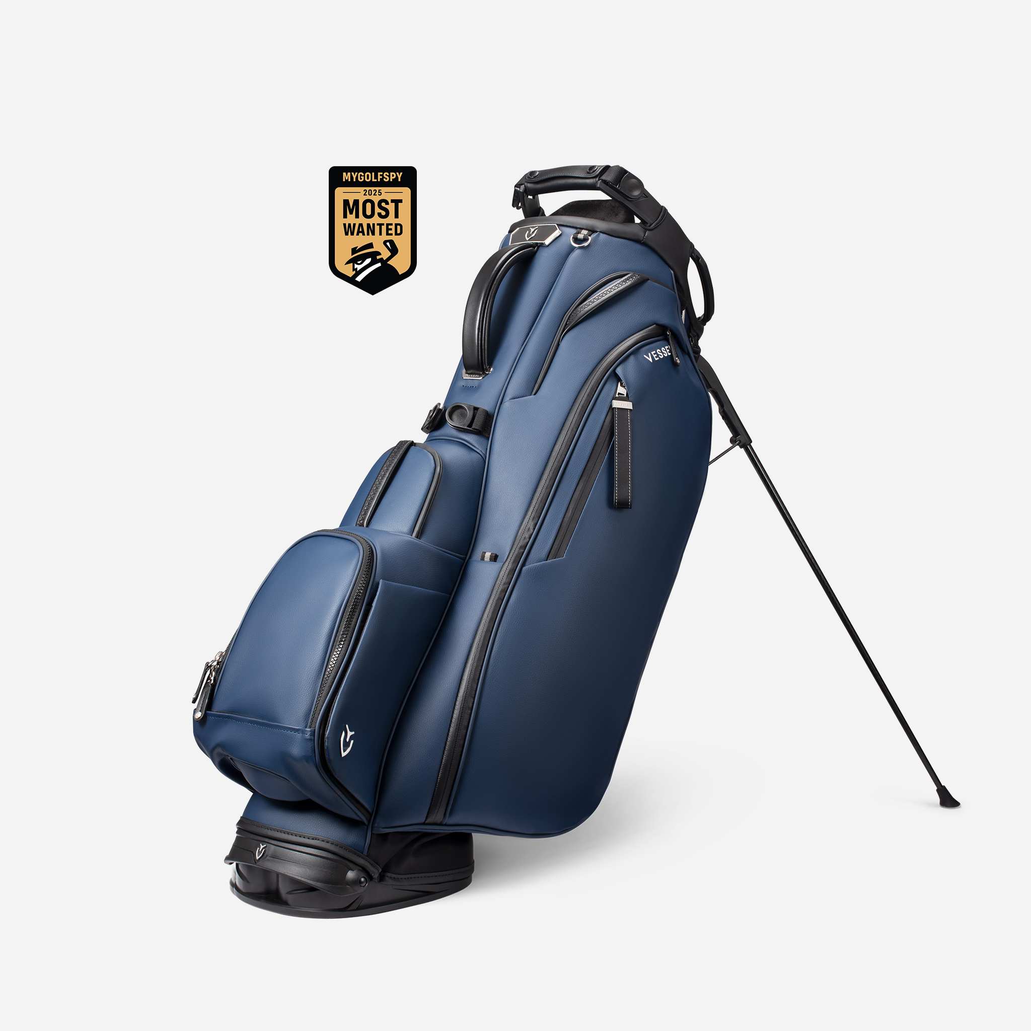 Player V Pro Golf Stand Bag | Premium Design - Black