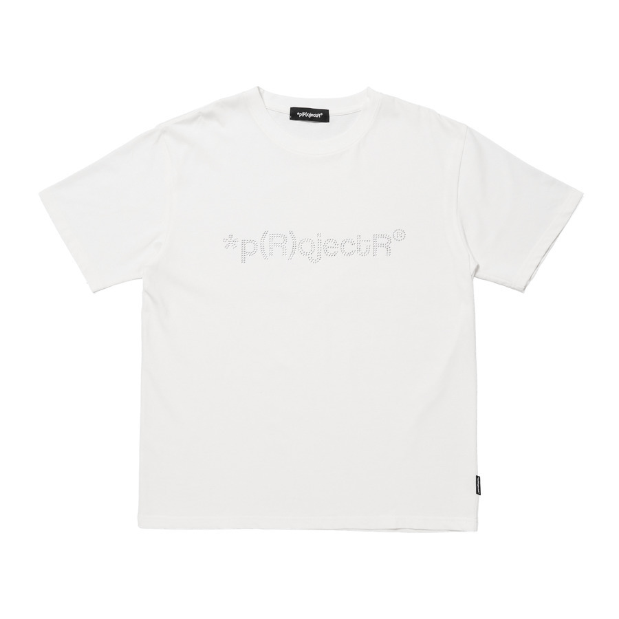 Rhinestone Logo SS Tee | *p(R)ojectR® | VERTICAL GARAGE OFFICIAL