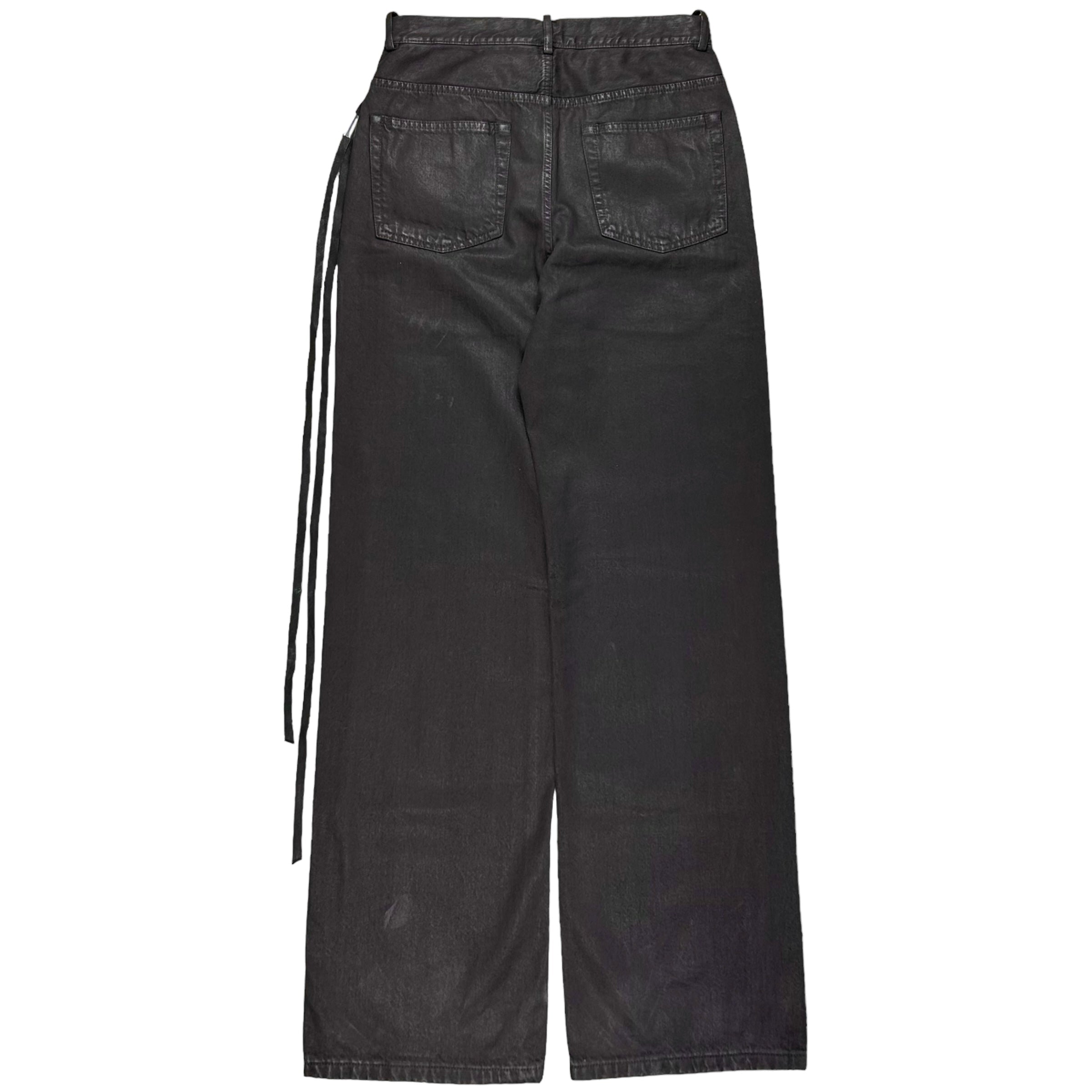 Ann Demeulemeester Waxed Claire Comfort Jeans - SS23 – Vertical Rags