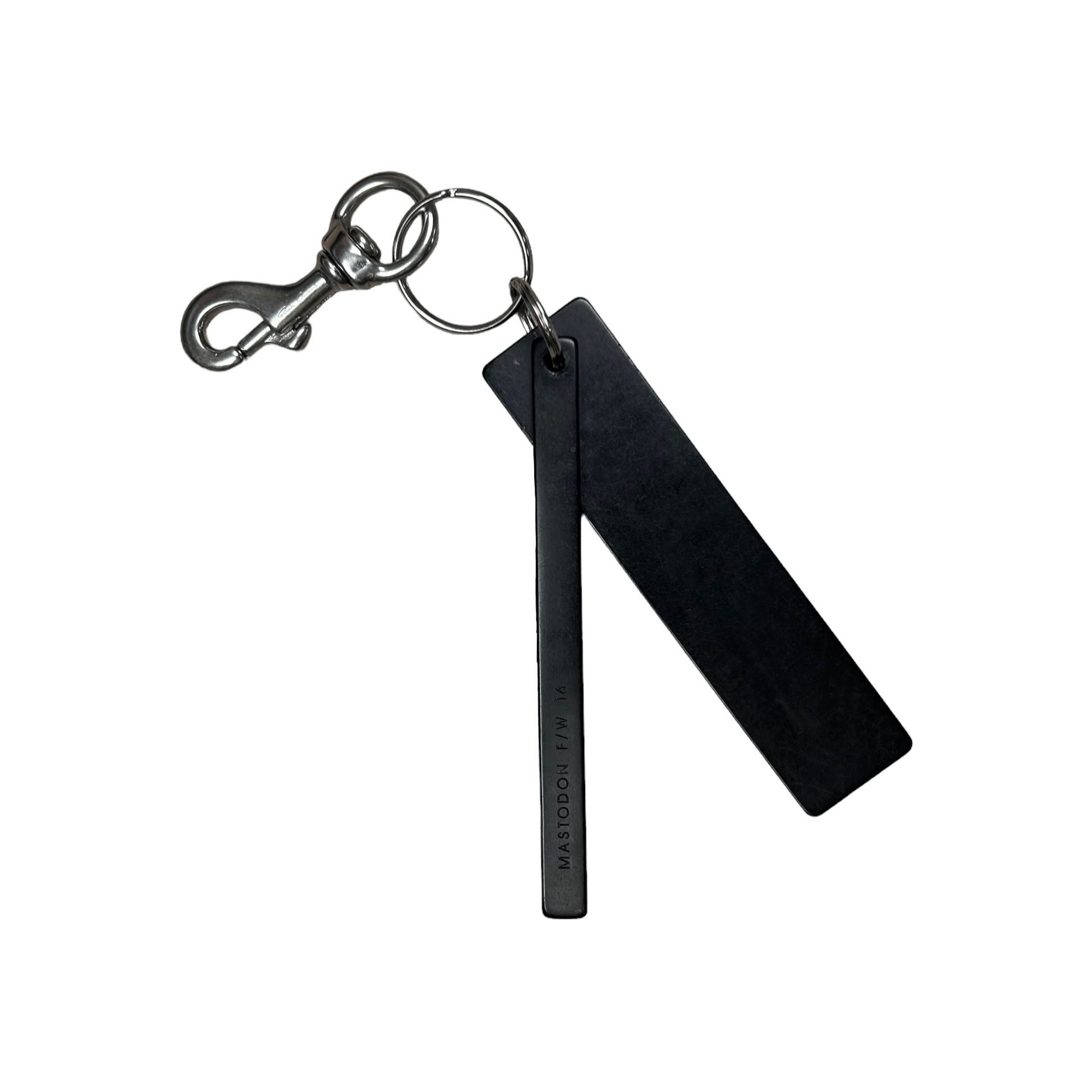 Rick Owens Metal Hang Tag Key Chain - AW16 – Vertical Rags