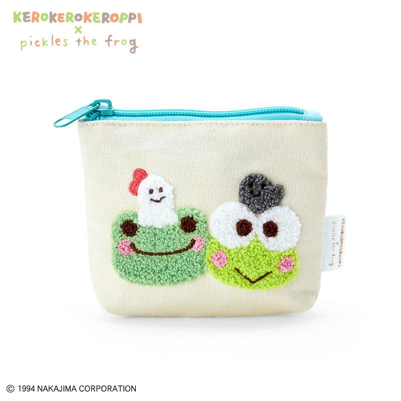 Kero Kero Keroppi Tissue Pouch Pickles the frog Sanrio Japan 2024