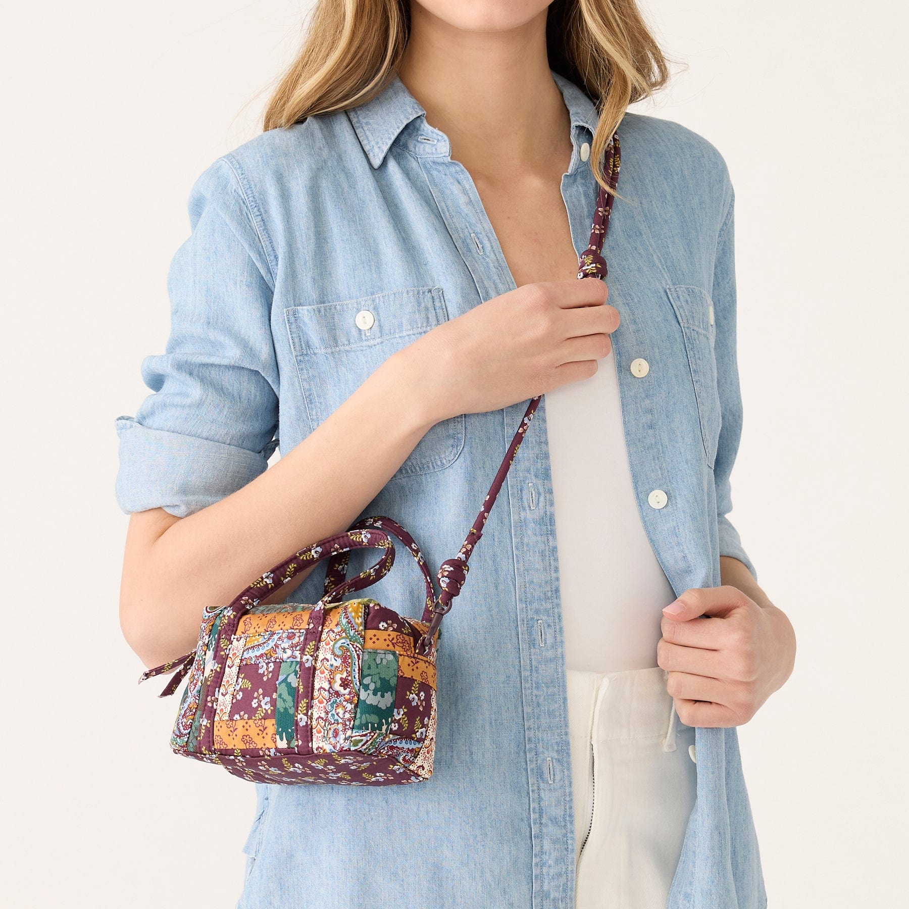 Mini Original Duffel Crossbody - Cotton | Vera Bradley