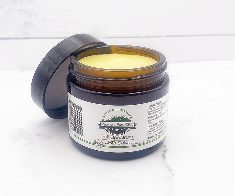 Full Spectrum CBD Topical Salve/Balm - 500mg. - 2oz. Size