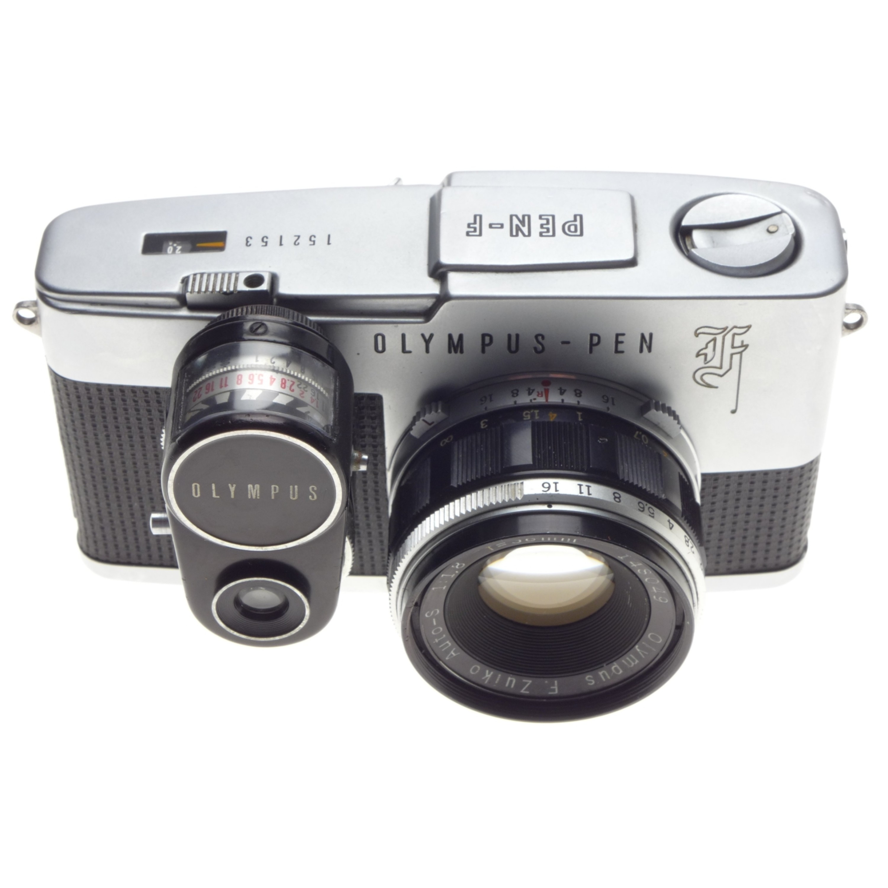 Olympus Pen F vintage 35mm half frame camera Zuiko Auto-S 1.8/38mm