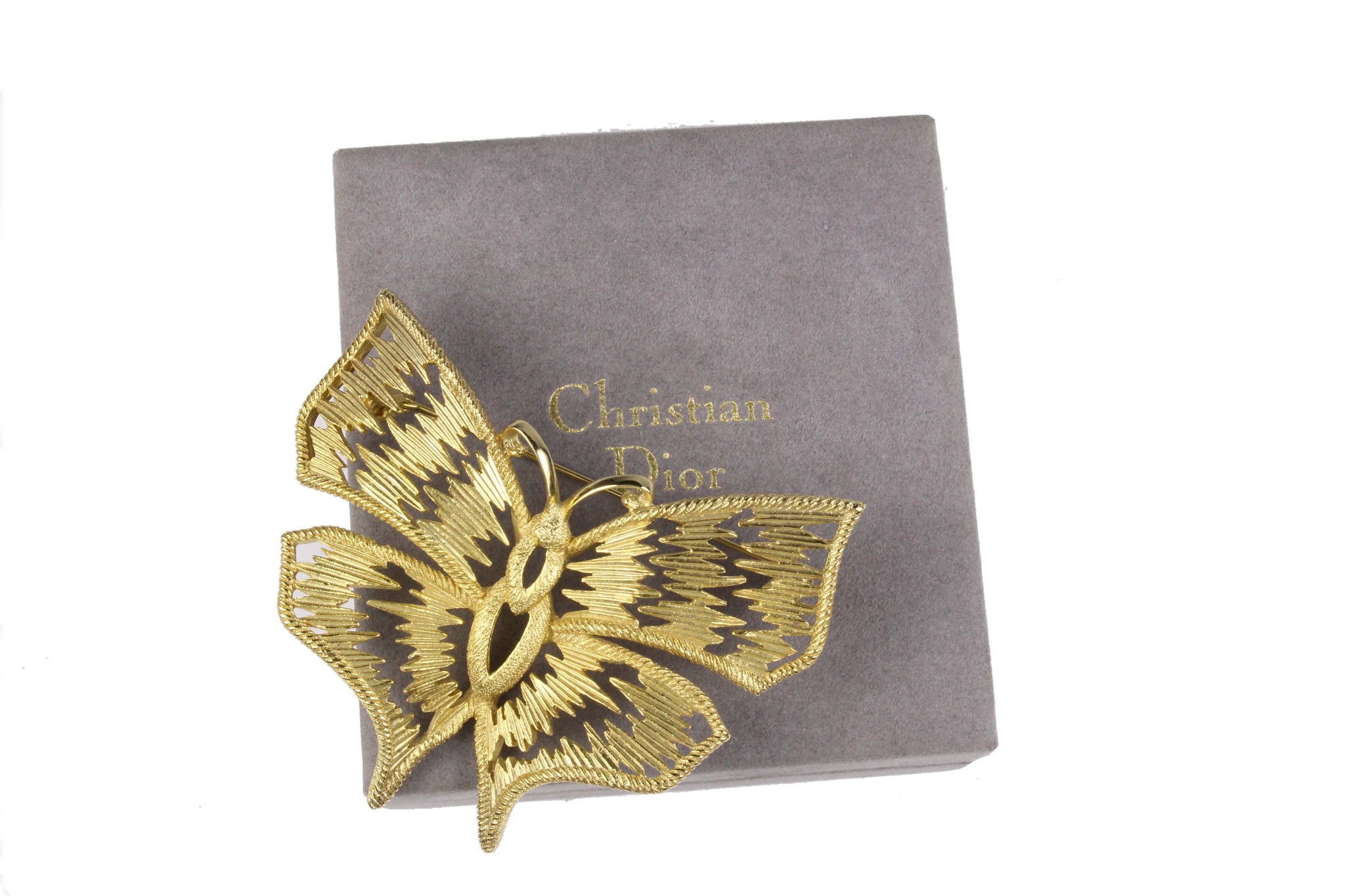 CHRISTIAN DIOR butterfly brooch – Vintage Carwen
