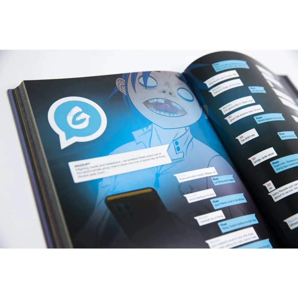 Gorillaz Almanac Hardcover Art Book in Full Color – Vintage and