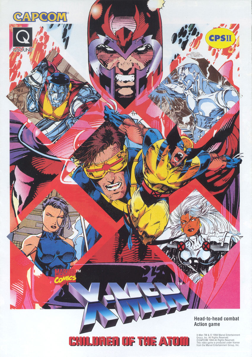 X-Men Children of the Atom - Vintage Arcade Superstore
