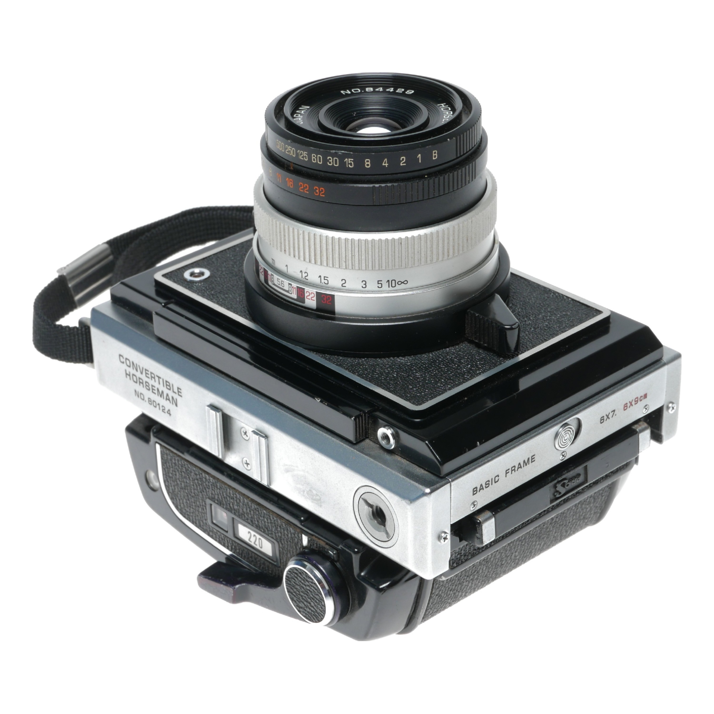 Horseman Convertible Wide Frame 6x7 6x9 Camera 1:5.6 f=62mm