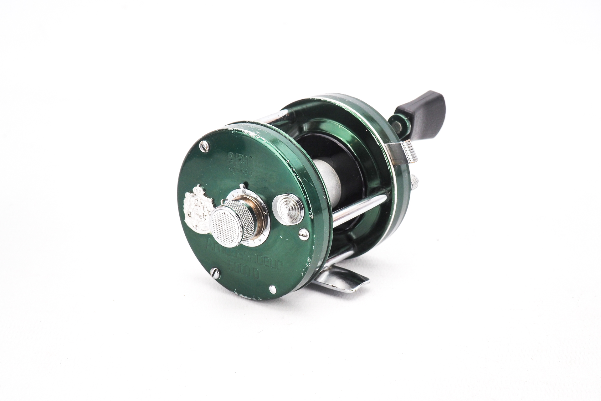 MADE IN SWEDEN – ABU AMBASSADEUR 5000D MULTIPLYING REEL (GREEN