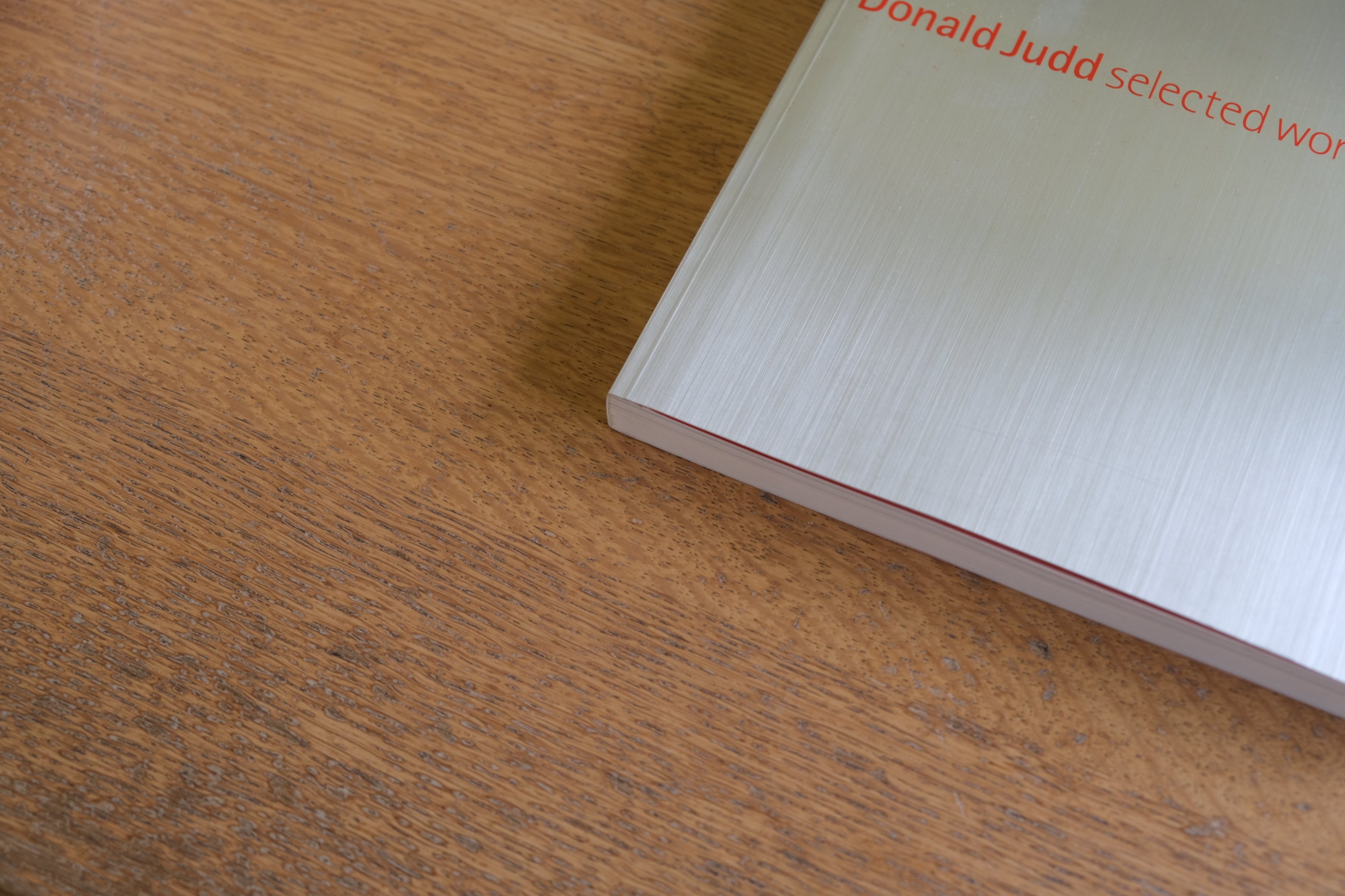 図録】Donald Judd Selected Works 1960–1991