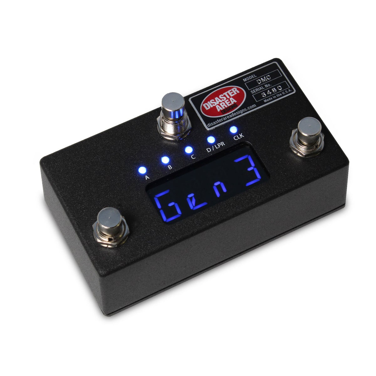 Disaster Area Designs DMC-3XL Gen3 - Black - Vintage King