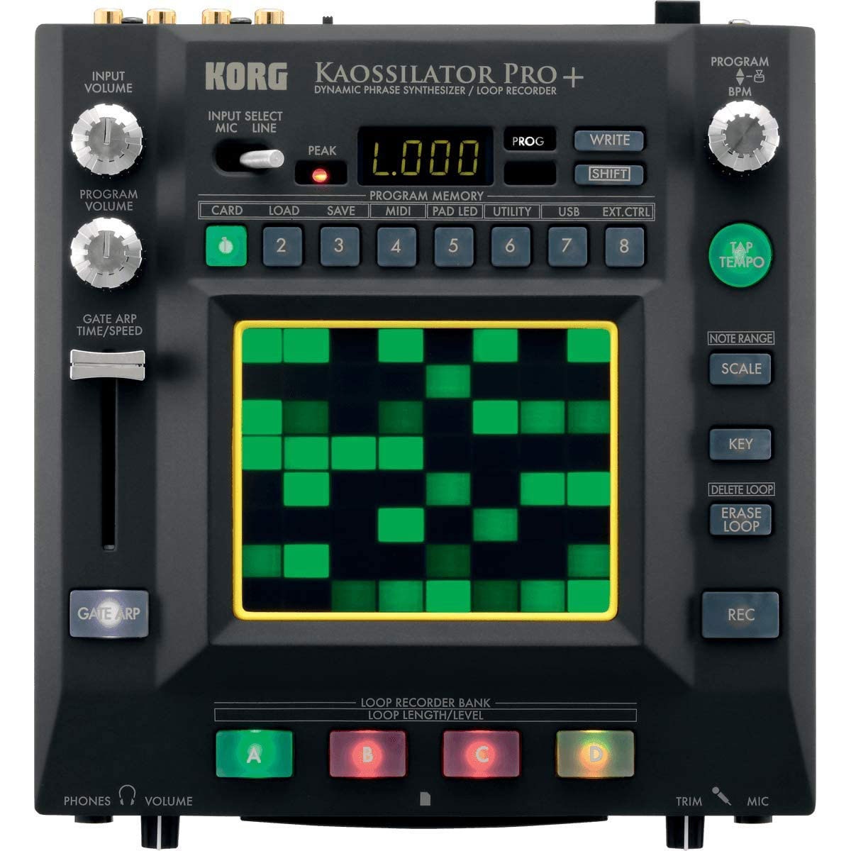 Korg KAOSSILATOR PRO+ Dynamic Phrase Synthesizer/Loop Recorder