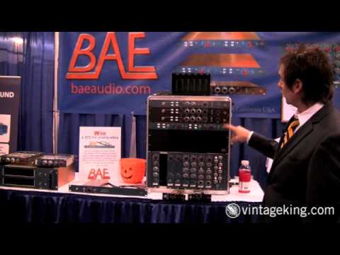 BAE 1073MPF Dual-Channel Microphone Preamp with PSU - Vintage King