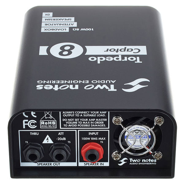 Two Notes Torpedo Captor Reactive Loadbox DI and Attenuator - 8