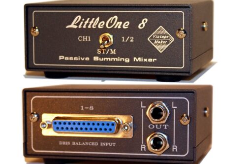 8 Input Synth DAW Analog Summing Mixer – TRS XLR DSUB (select