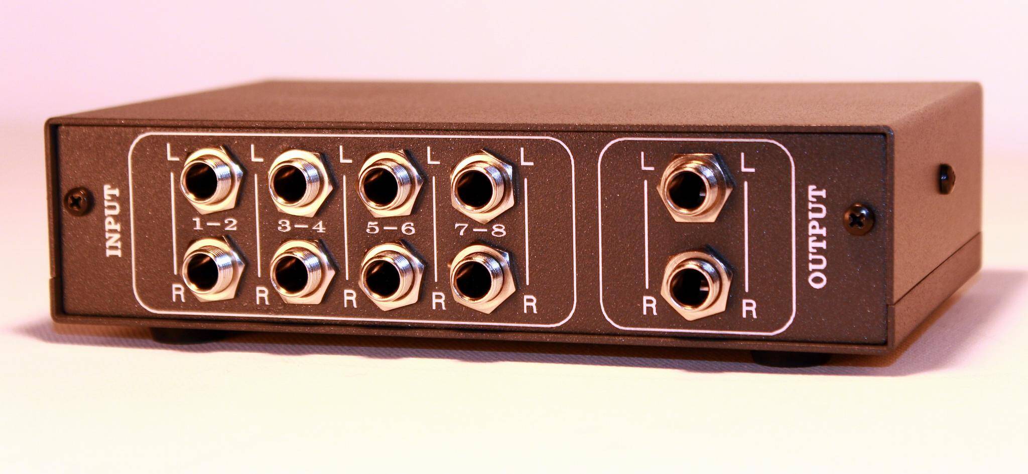 8 Input Synth DAW Analog Summing Mixer – TRS XLR DSUB (select