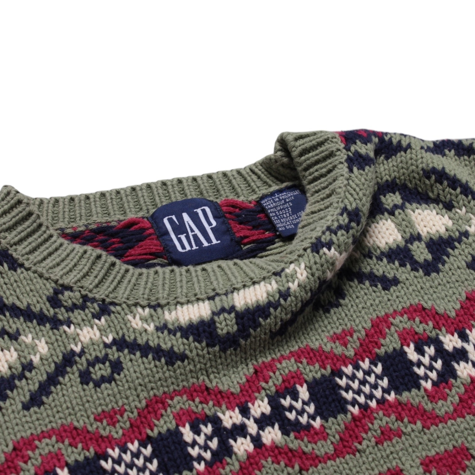 90s Cotton gap sweater large – Vintage Sponsor