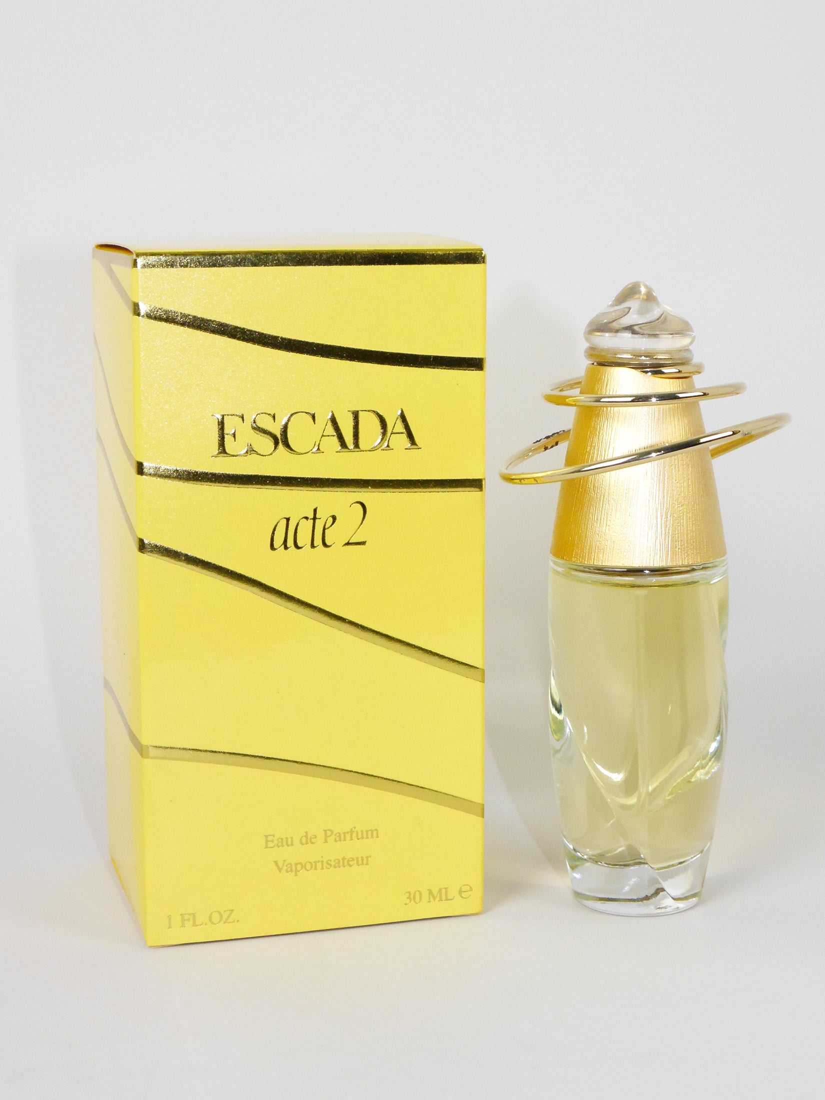 ESCADA Acte 2 (1995) 30 ml Eau de Parfum EdP Natural Spray Vintage