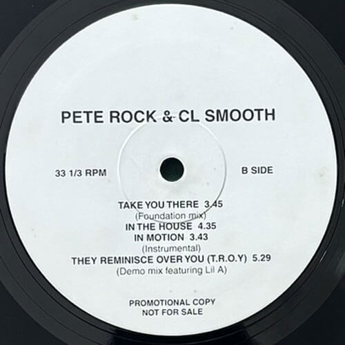 PETE ROCK & CL SMOOTH / NEVER COMING OUT EP – VINYL CHAMBER