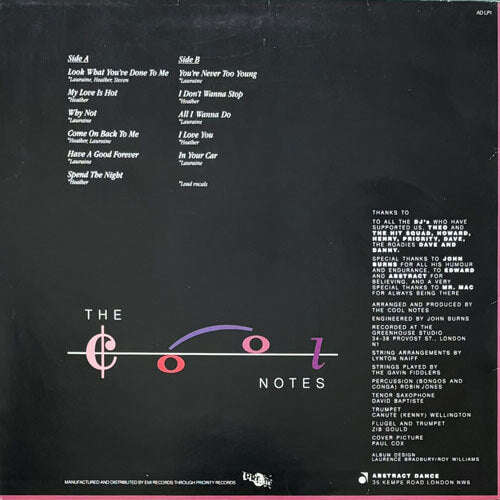 COOL NOTES / HAVE A GOOD FOREVER – VINYL CHAMBER