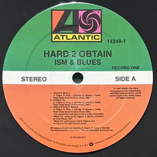 HARD 2 OBTAIN / ISM & BLUES – VINYL CHAMBER