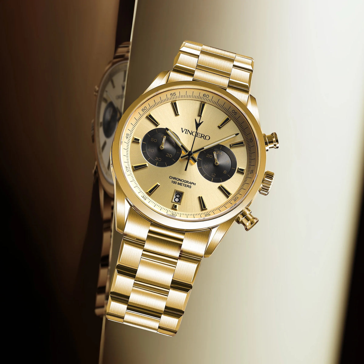 Limited Edition Chronograph - Golden Panda | Vincero Watches