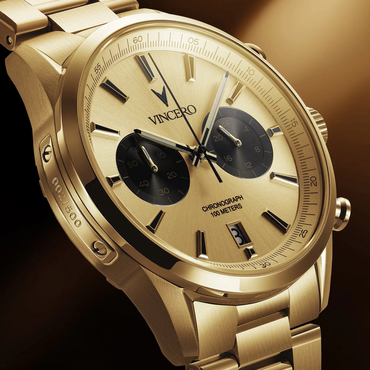 Limited Edition Chronograph - Golden Panda | Vincero Watches