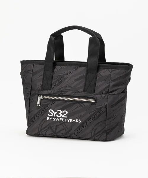 SY32 by SWEET YEARS - JACQUARD CART BAG | カートバッグ | ブラック