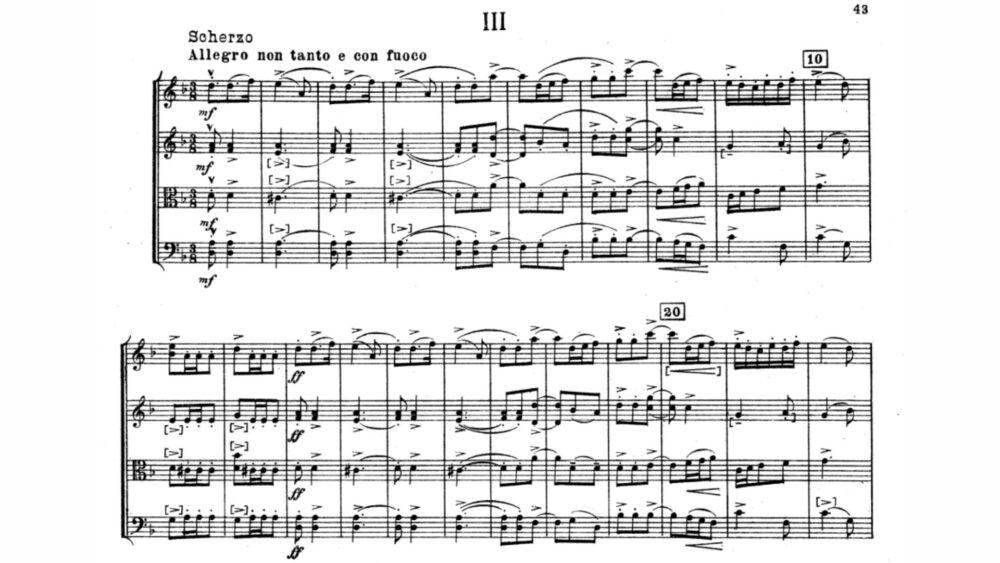 解説】チャイコフスキー/弦楽四重奏曲第1番【歌うように響く名旋律】