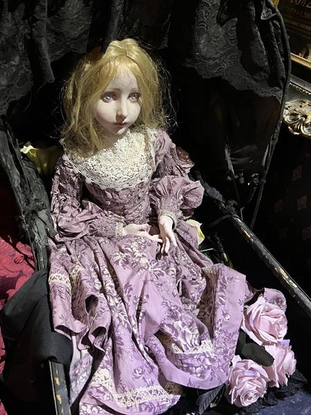 A. Kato パステル画 人形の肖像 A. Kato パステル画 人形の肖像