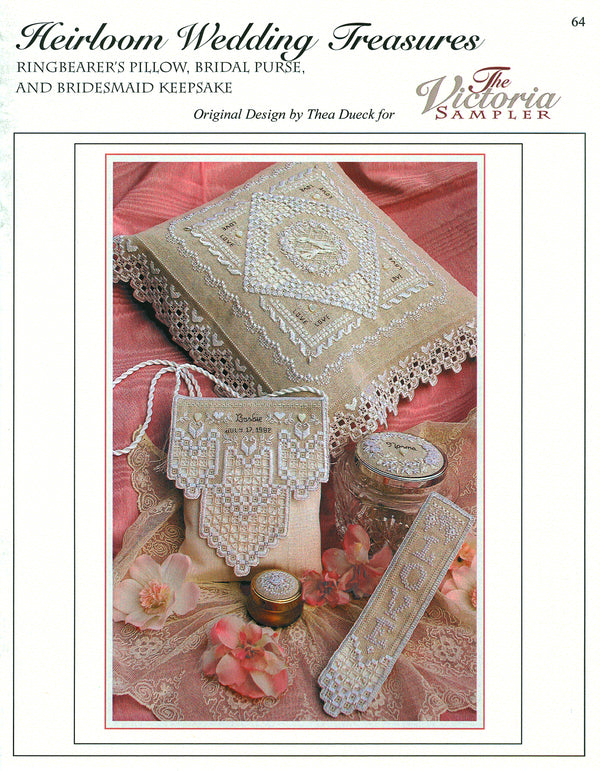 Heirloom Wedding Treasures - Embroidery and Cross Stitch Pattern
