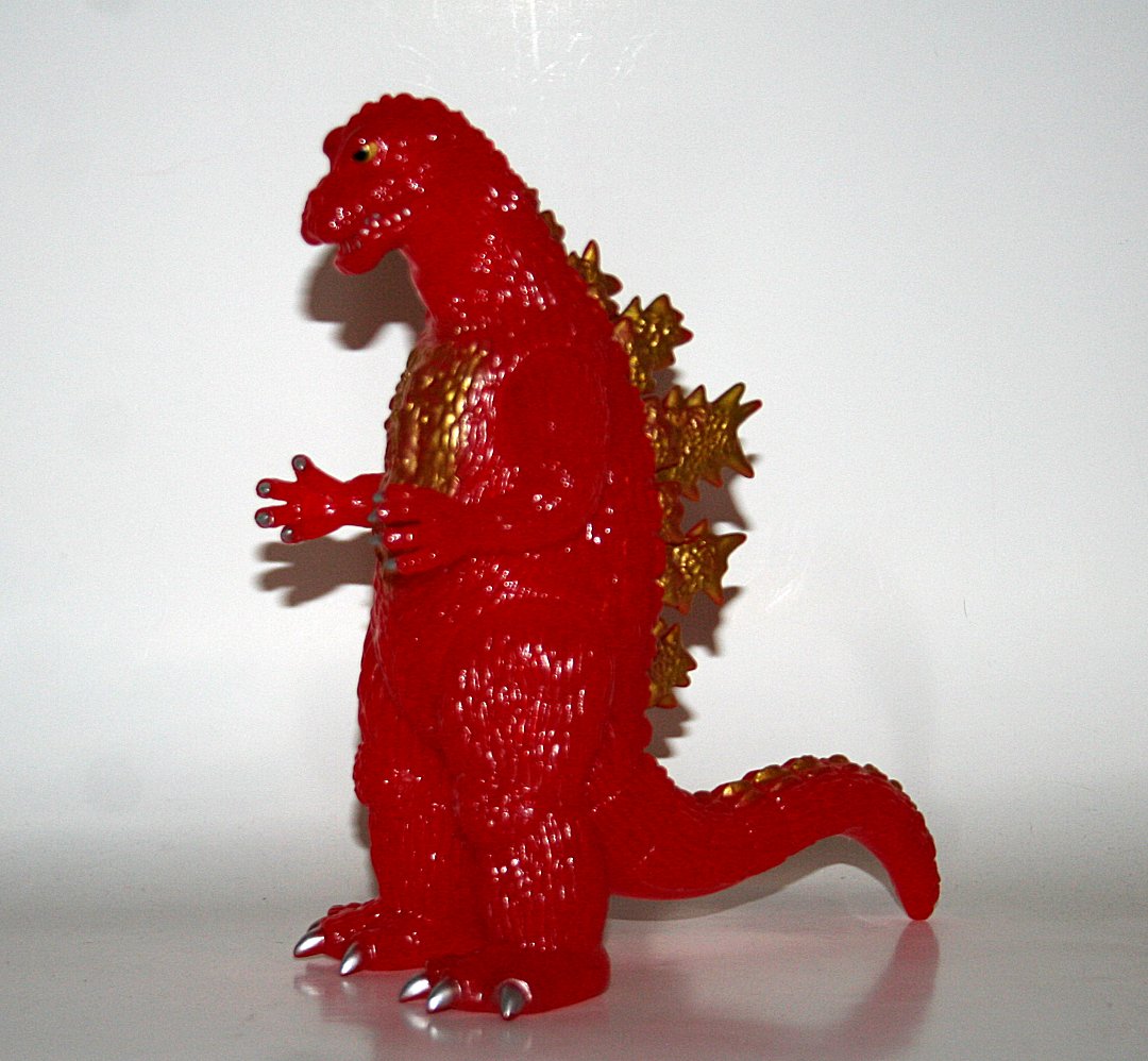 Marmit Clear Red with Gold 1964 Godzilla Mosu Goji